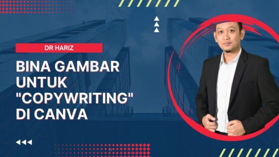 Bina gambar untuk copywriting di Canva